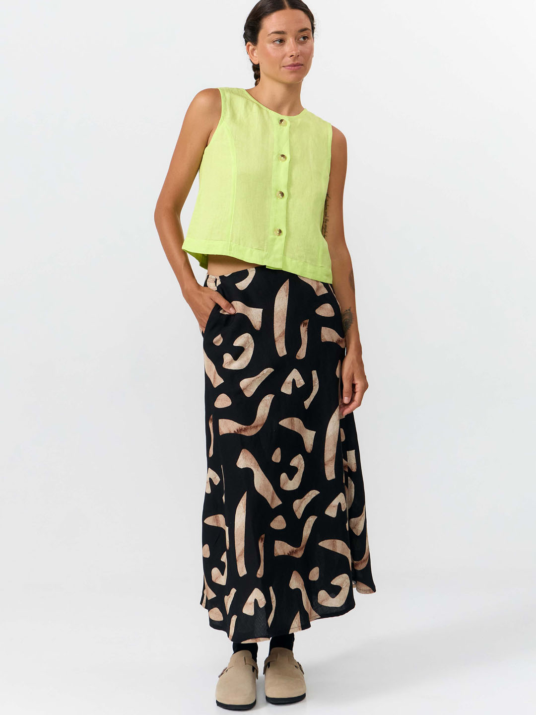 Saia Suite13Lab Belen Print Stones