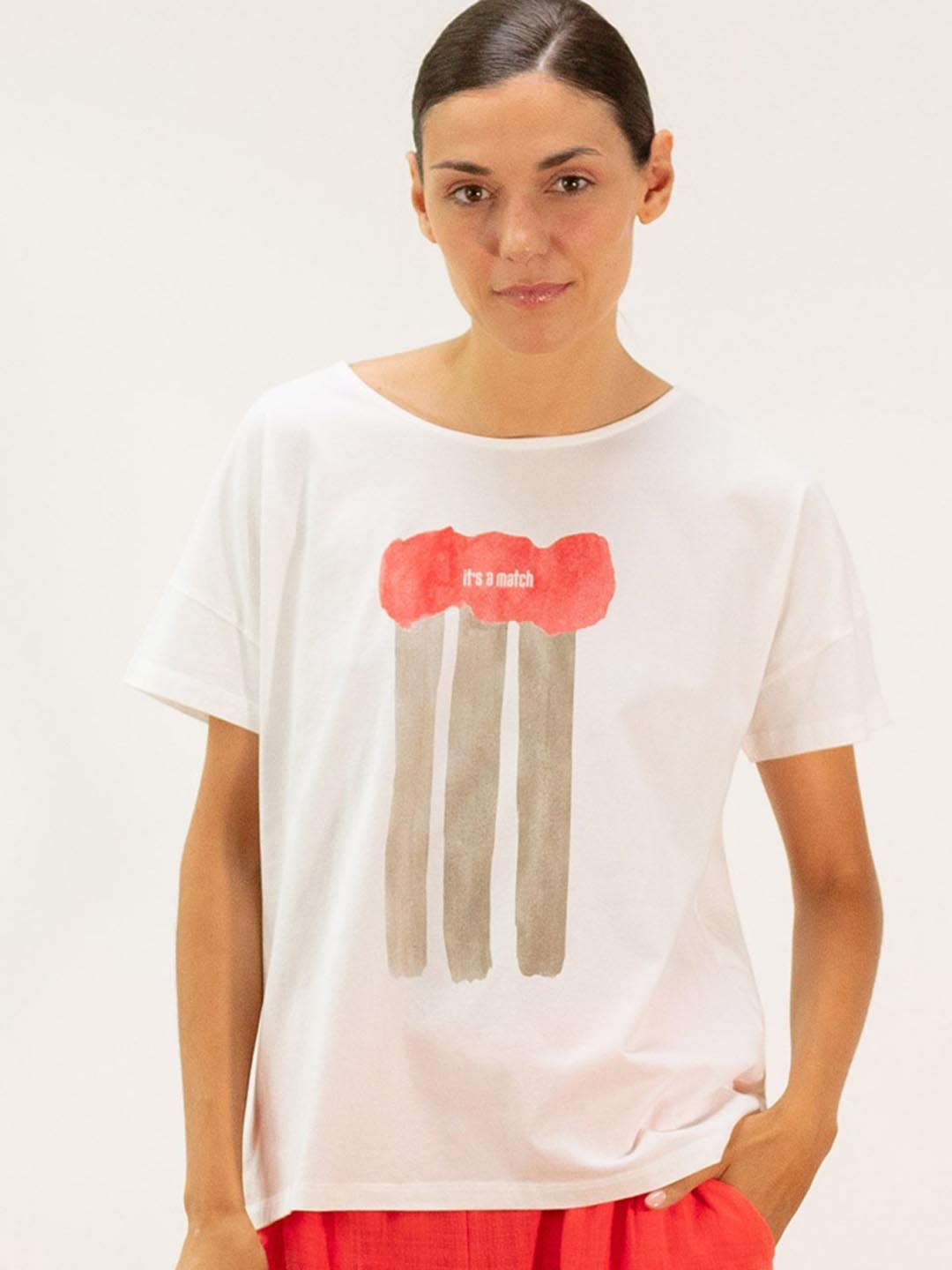 Camiseta Pan Producto Básico Cerillas