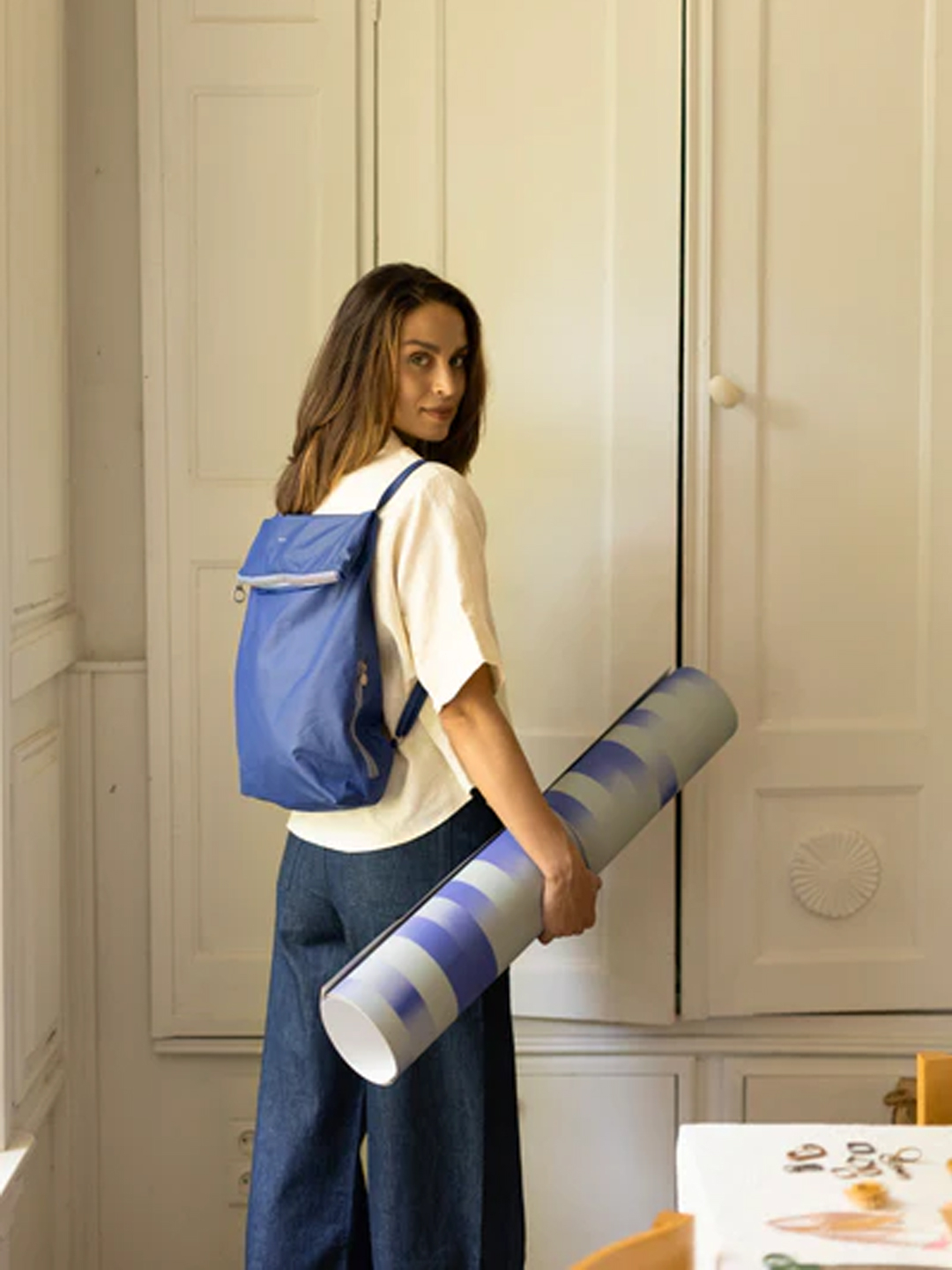 Mochila Tinne and Mia "Feel Good Backpack" Sodalite Blue