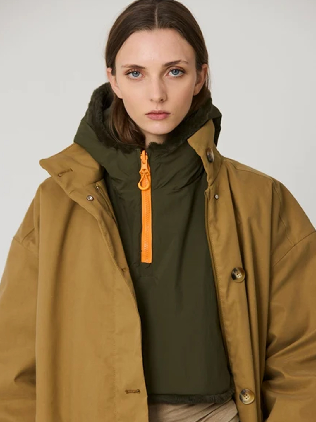Carapucha Tänta Rainwear Bing Khaki