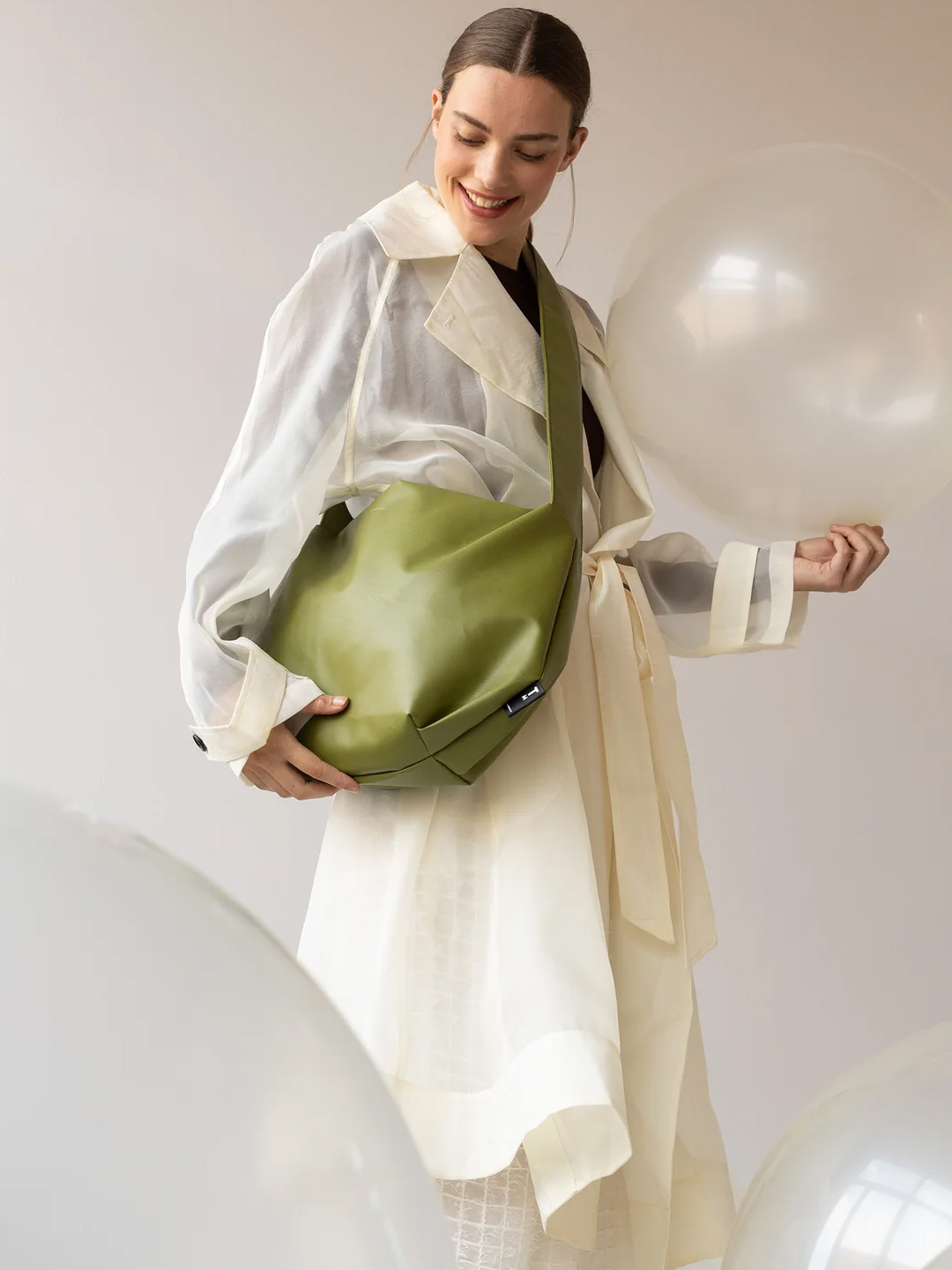 Bolso Tinne and Mia" Lot Bold" Peat Moss verde