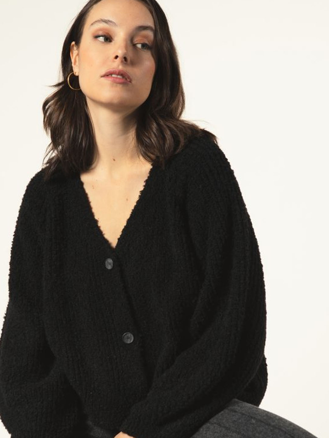Chaqueta Kanopé Gilet Liv Noir