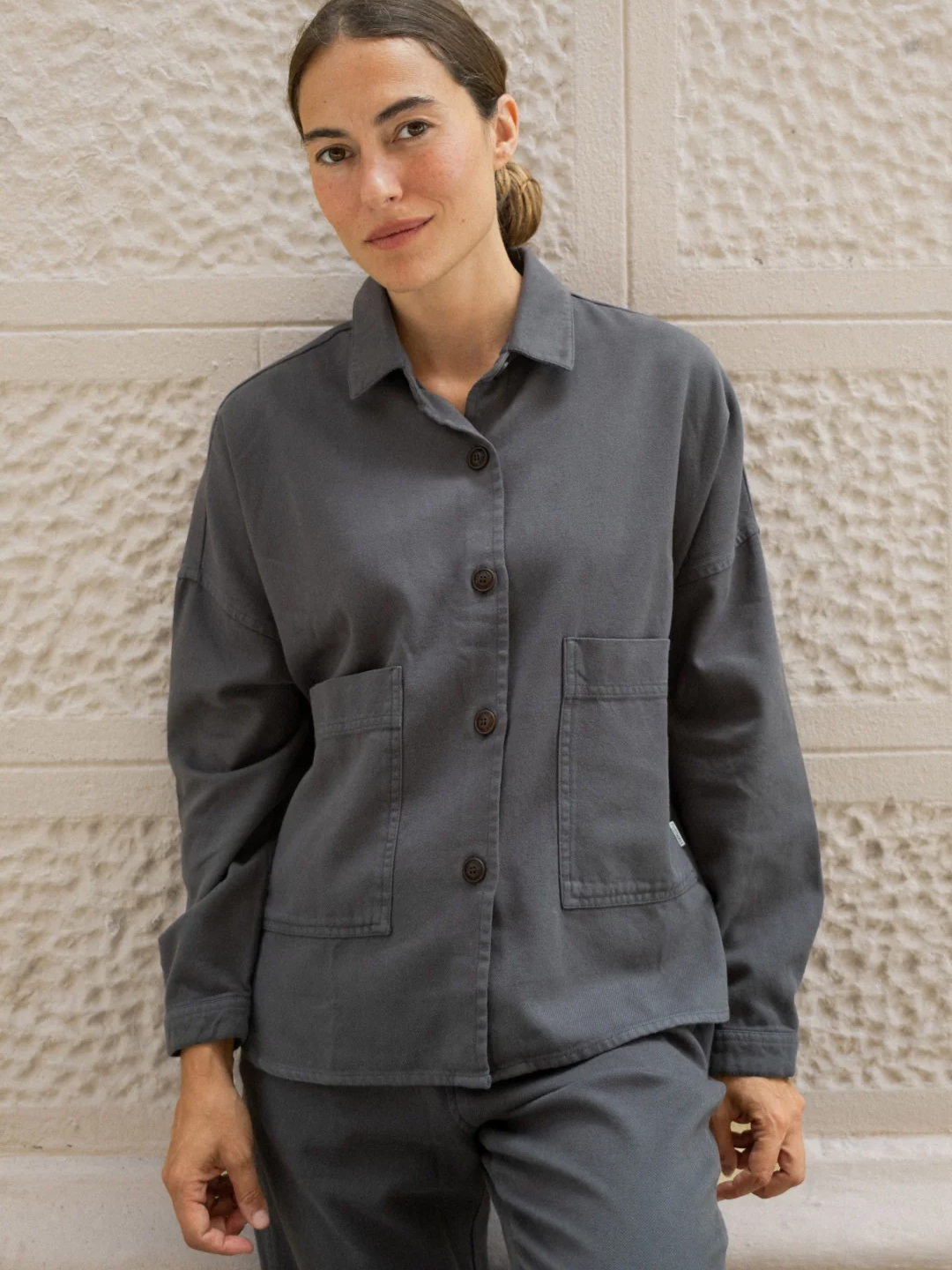 Sobrecamisa TwoThirds Senja Dark Sand