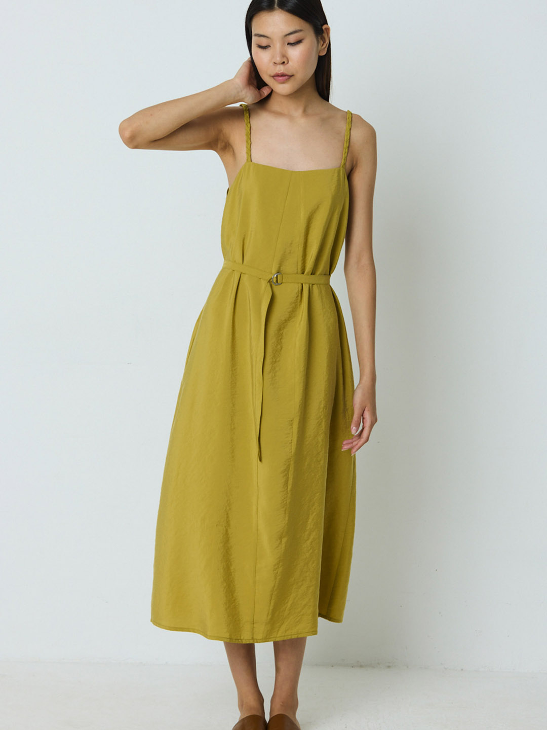 Vestido Mónica Lavandera Verona Golden