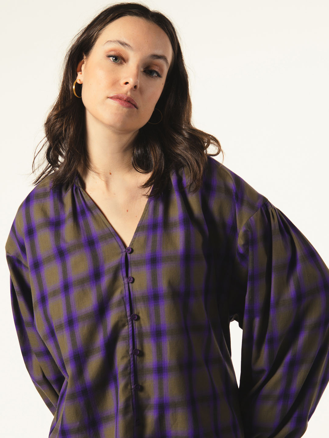Camisa Kanopé Becky Tartan
