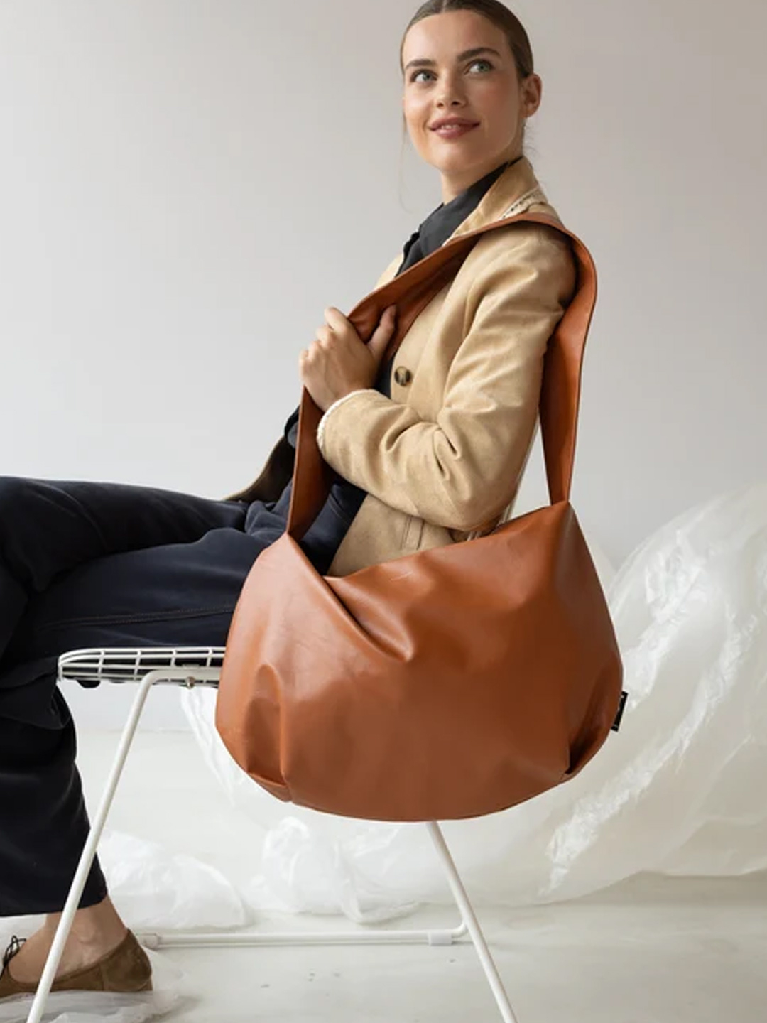 Bolso Tinne and Mia "Lot Bold" Adobe Barro