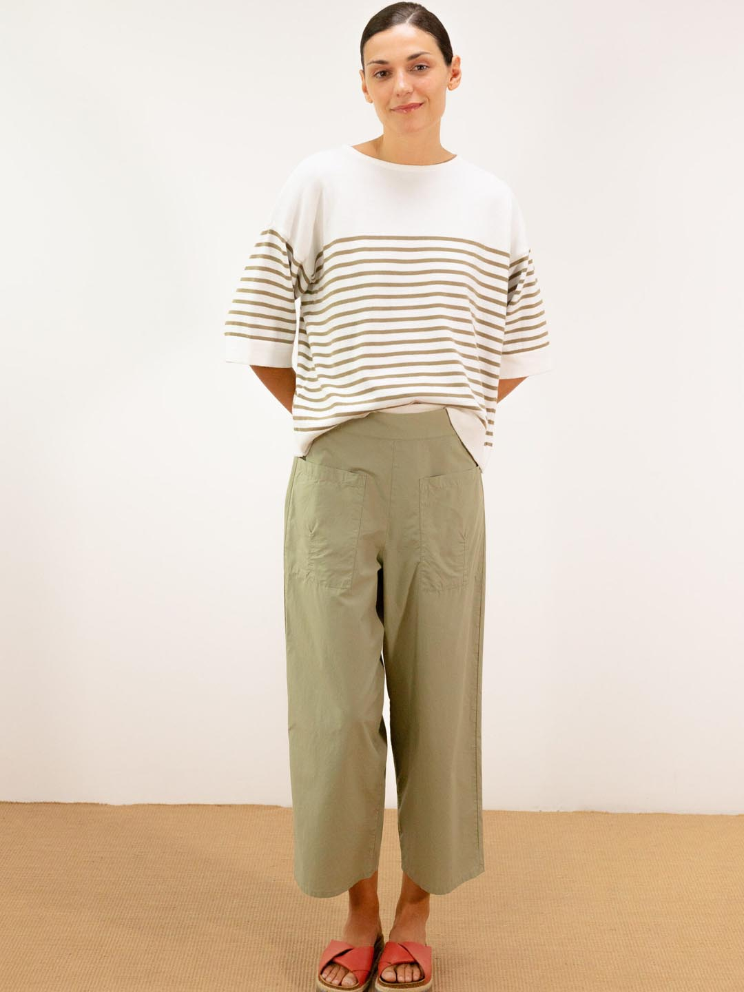 Pantalón Pan Producto Básico Charm Oliva