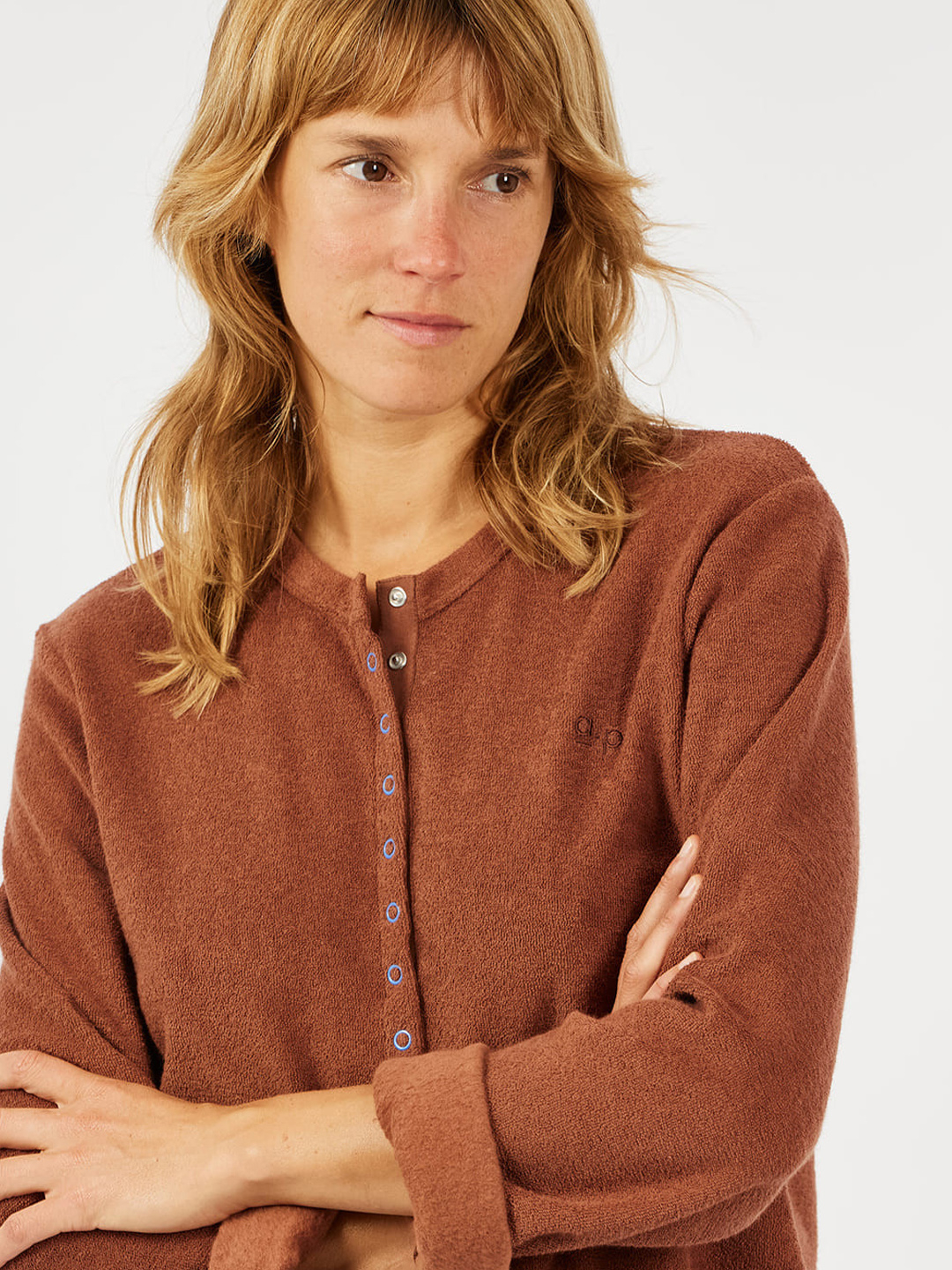 Chaqueta Arsène & Les Pipelettes Eponge Chocolat