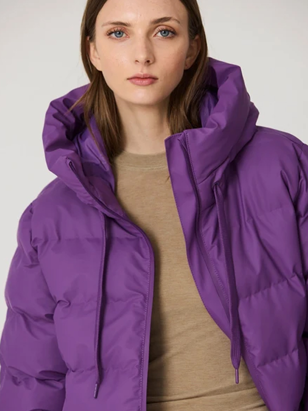 Abrigo plumífero Tänta Rainwear Frost Purple