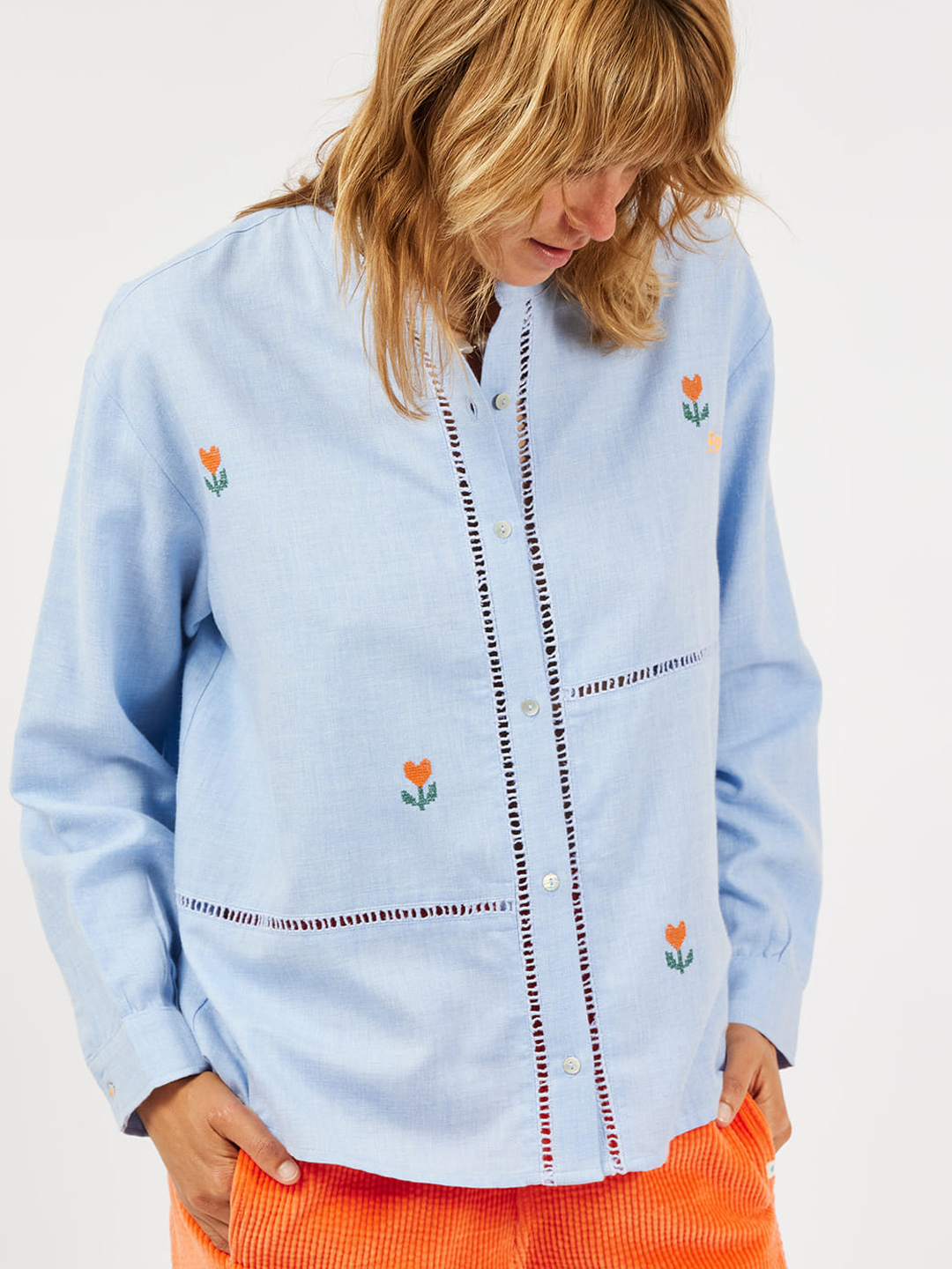 Camisa Arsène & Les Pipelettes Flower
