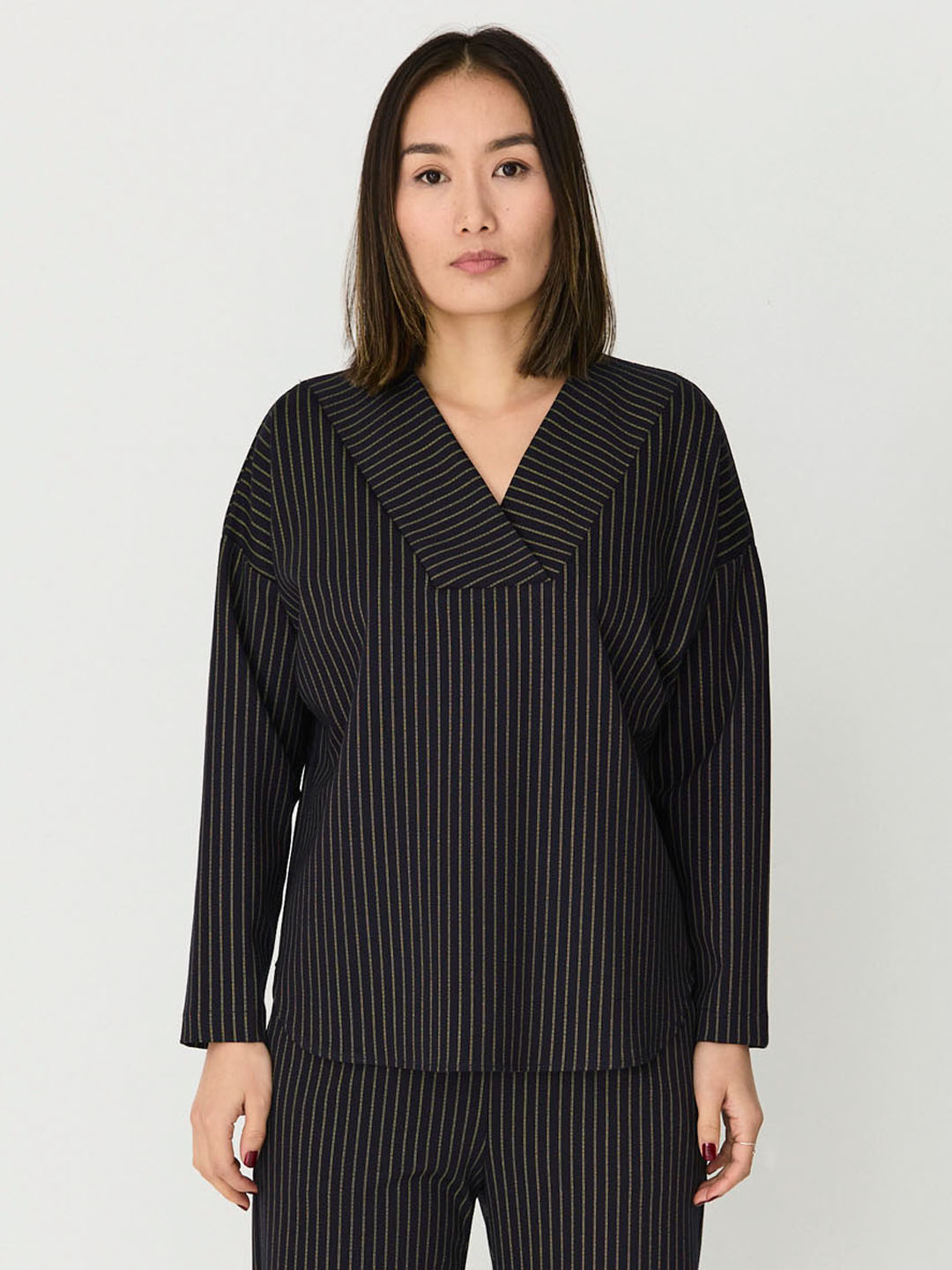 Top Mónica Lavandera Juliana Phospho Stripes