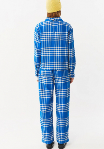 Camisa Suite13Lab Franela Sens Check Blue