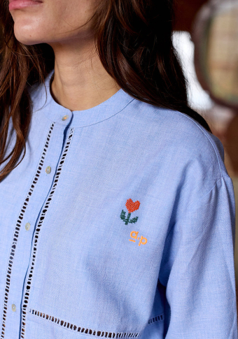 Camisa Arsène & Les Pipelettes Flower