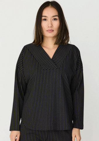 Top Mónica Lavandera Juliana Phospho Stripes