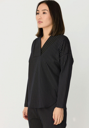 Top Mónica Lavandera Juliana Phospho Stripes