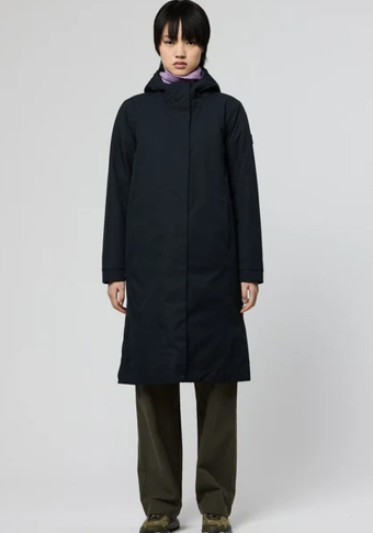 Abrigo Tänta Rainwear Gel Dark Navy