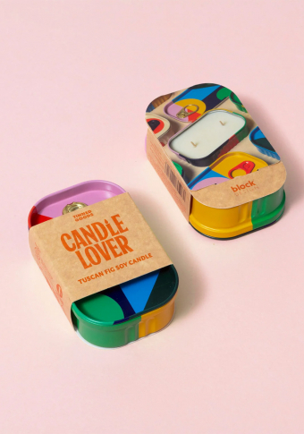 Caixa Sorpresa Block Design Candle Lover Candea
