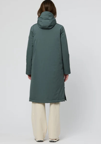 Abrigo Tänta Rainwear Givre Balsam Green
