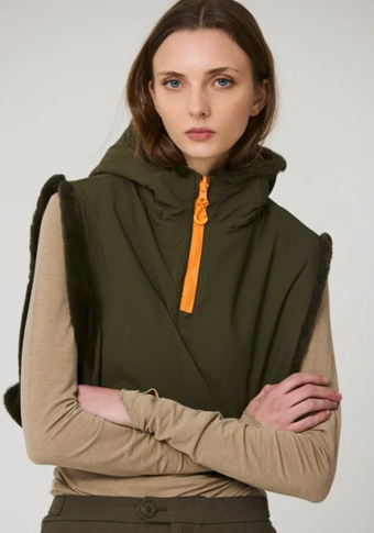 Carapucha Tänta Rainwear Bing Khaki