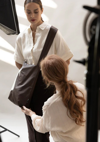 Bolso Tinne and Mia  "Feel Good Bag" Chicory Coffee