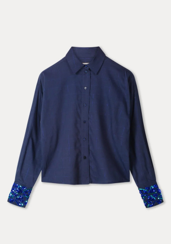 Camisa Pom Amsterdam Lexi Eternal Blue