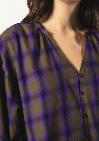 Camisa Kanopé Becky Tartan