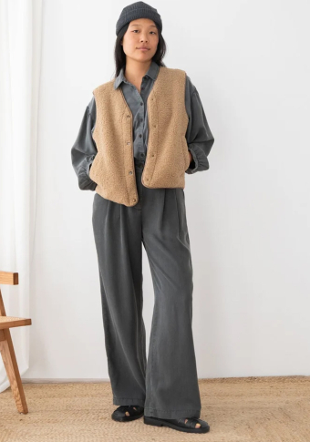 Pantalón TwoThirds Mesquida Dark Sand