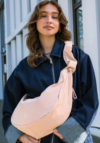 Got-Bag Moon Bag Ruffle perla