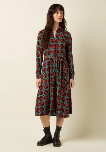 Vestido King Louie Olive Duna