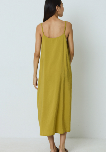 Vestido Mónica Lavandera Verona Golden