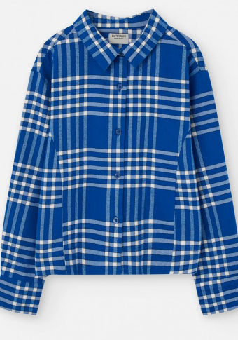 Camisa Suite13Lab Franela Sens Check Blue