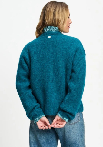 Chaqueta Pom Amsterdam Meryl Teal Green