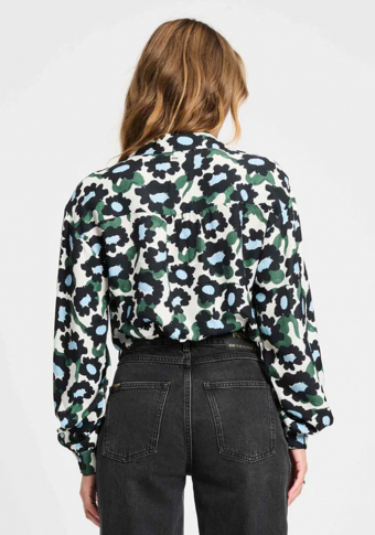 Camisa Pom Amsterdam Wild Flowers Ecru