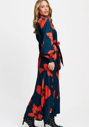Vestido Pom Amsterdam Cato Bloom Rouge