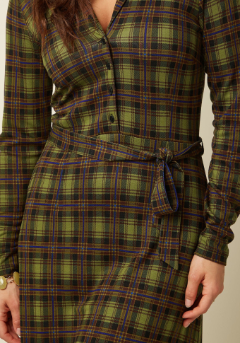 Vestido King Louie Lola Timber Check