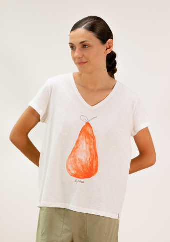 Camiseta Pan Producto Básico Pera