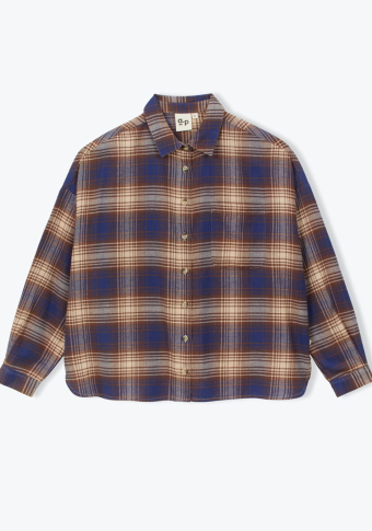 Camisa Arsène & Les Pipelettes Écosaisse