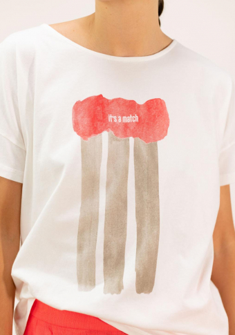 Camiseta Pan Producto Básico Cerillas