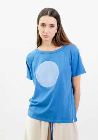 Camiseta Pan Producto Básico azul
