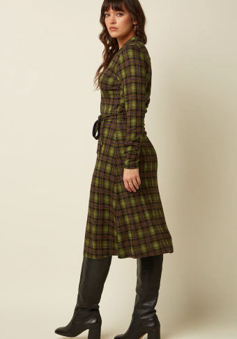 Vestido King Louie Lola Timber Check