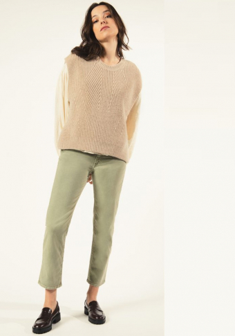 Pantalón Kanopé Frida Jean Matcha