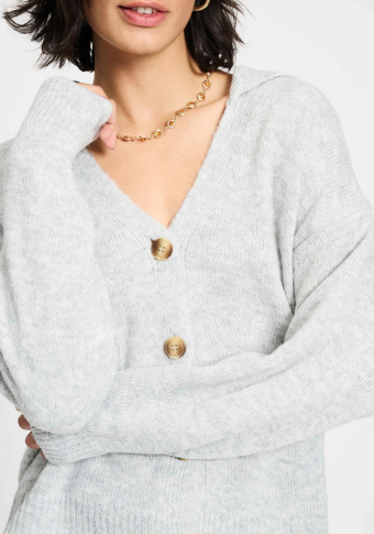 Chaqueta  Pom Amsterdam  Grey Melange