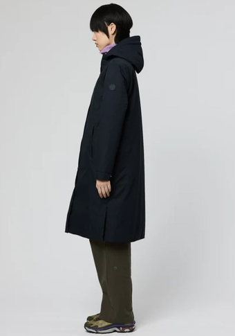 Abrigo Tänta Rainwear Gel Dark Navy
