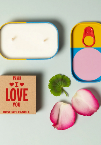 Caixa Sorpresa Block Design I Love You Candea