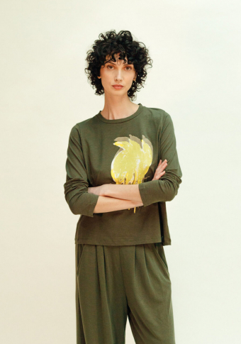 Camiseta Pan Producto Básico Verso