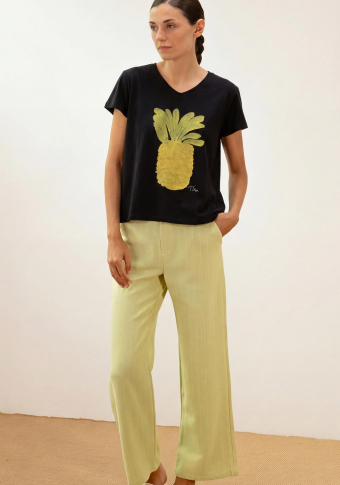 Camiseta Pan Producto Básico Piña