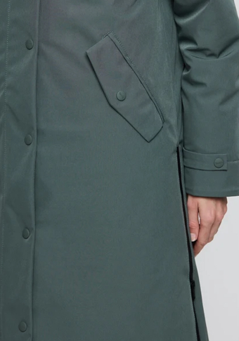 Abrigo Tänta Rainwear Givre Balsam Green