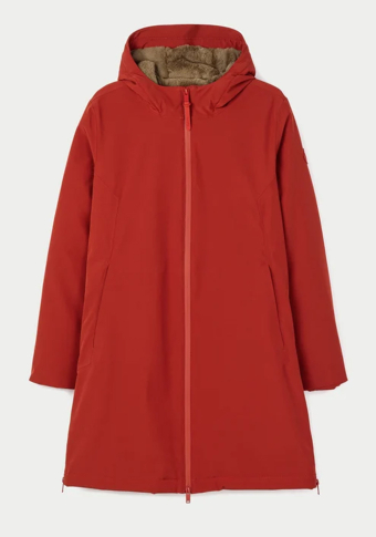 Abrigo Tänta Rainwear Verglas Red Ocre