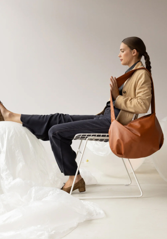 Bolso Tinne and Mia "Lot Bold" Adobe Barro