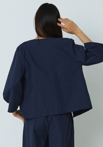 Chaqueta Mónica Lavandera Chamois Blue-collar